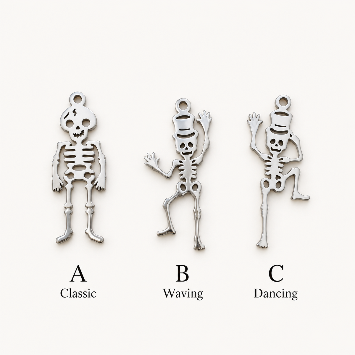 Skeleton Charms – Multiple Options