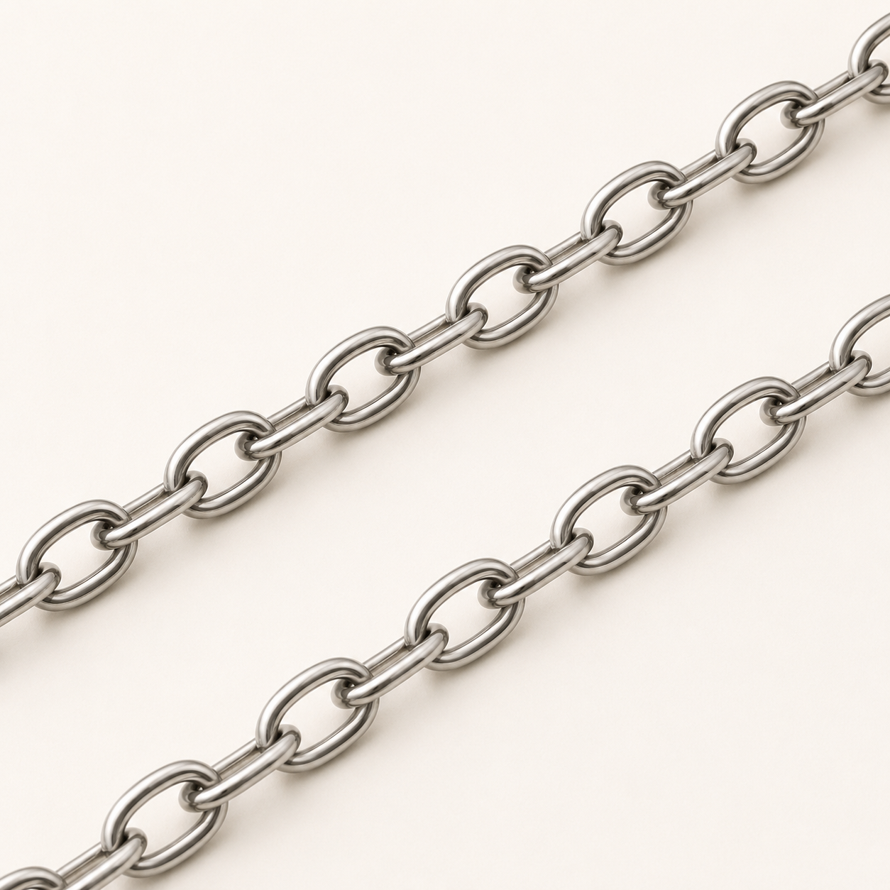Minimal Cable Chain Necklace – 19.7"