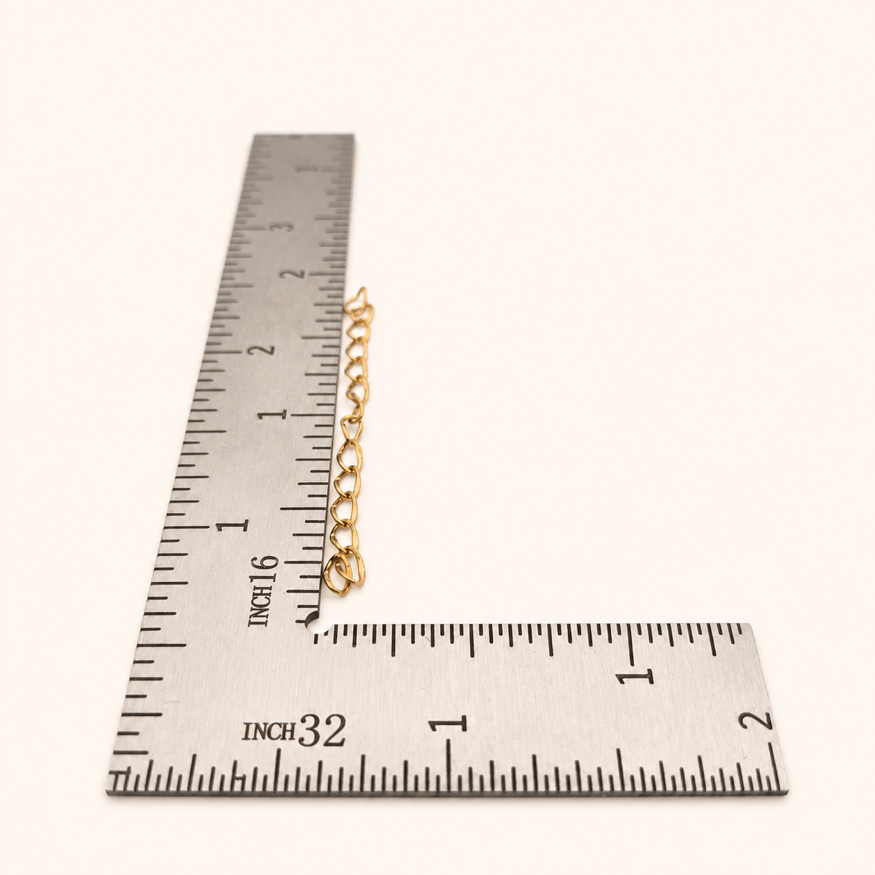 2" Gold Chain Extender (10 Pack)