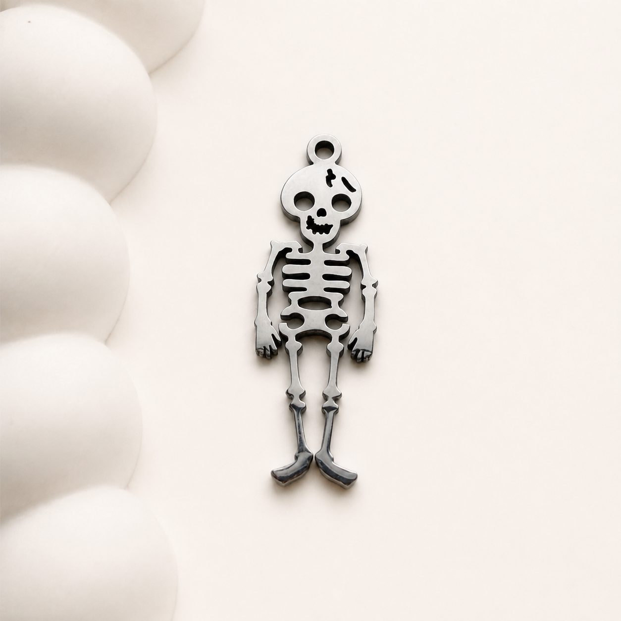 Skeleton Charm – 28mm Stainless Steel