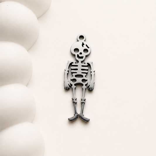 Skeleton Charm – 28mm Stainless Steel
