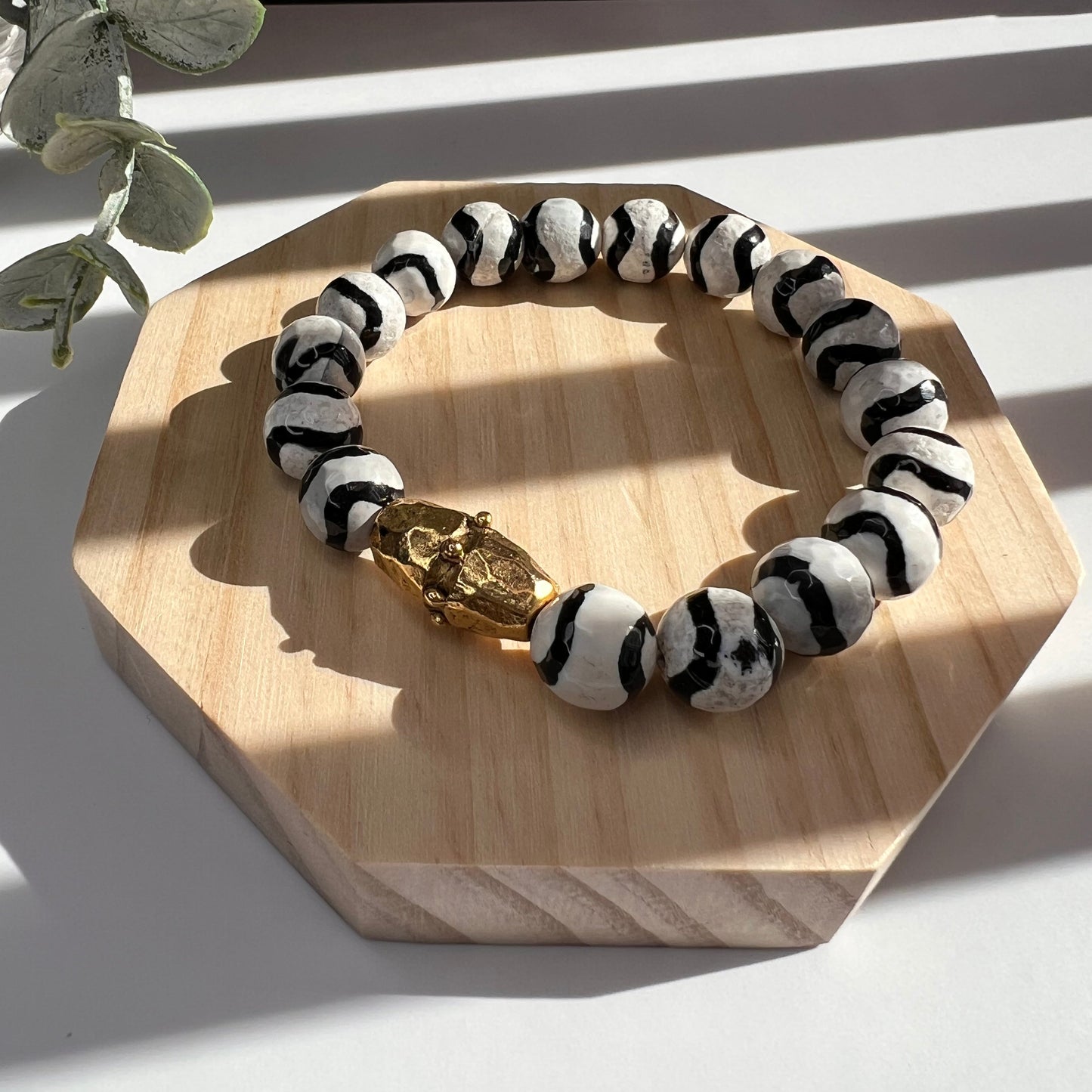 Tibetan Agate Stone Bracelet