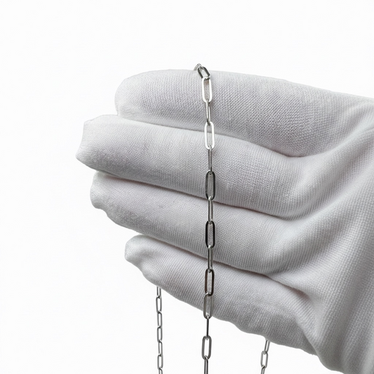 Slim Paperclip Chain – 9x3mm
