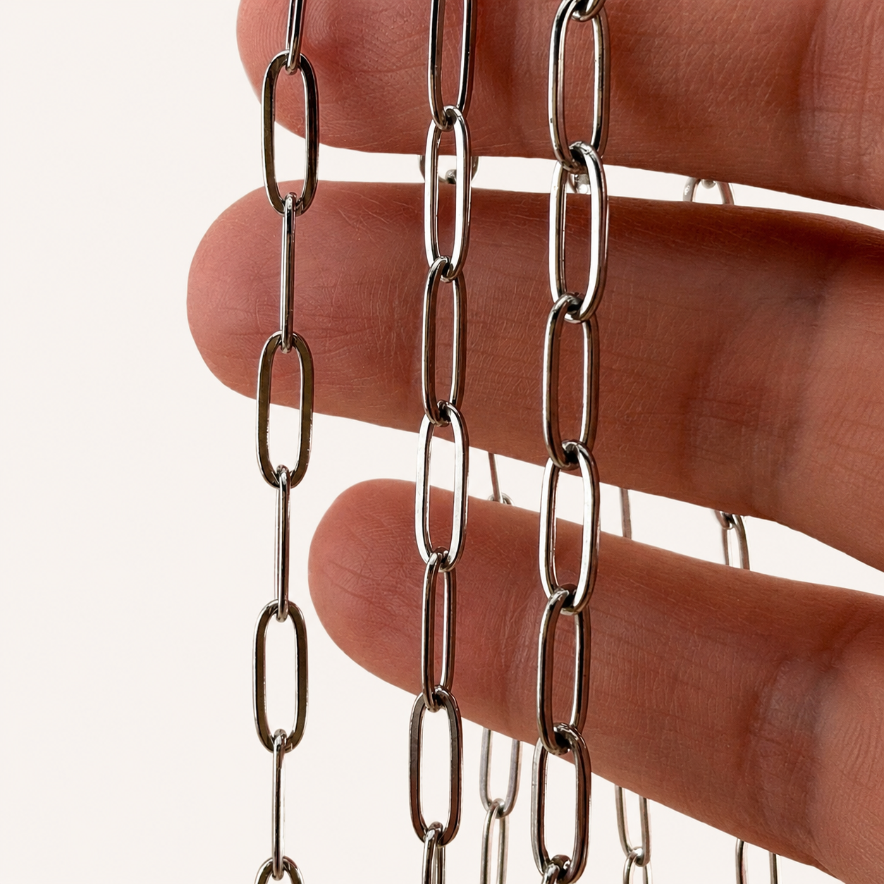 Paperclip Chain Necklace – Multiple Lengths