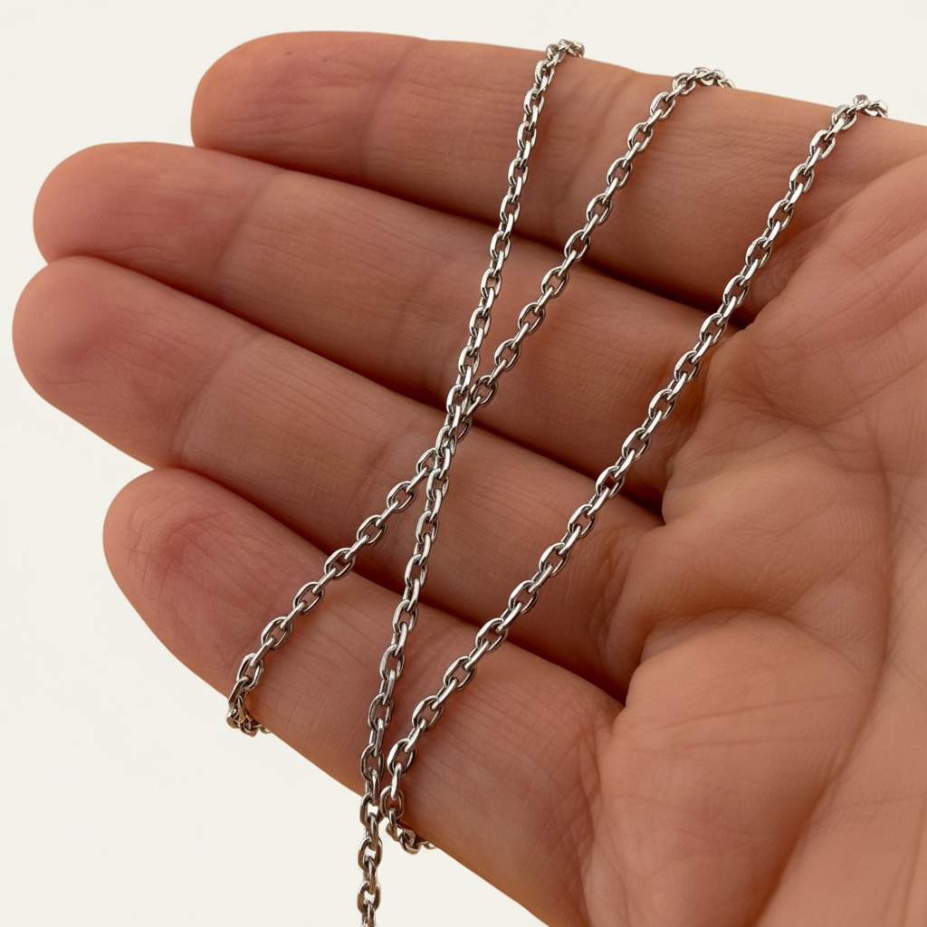 Diamond-cut Cable Chain - 3x2mm