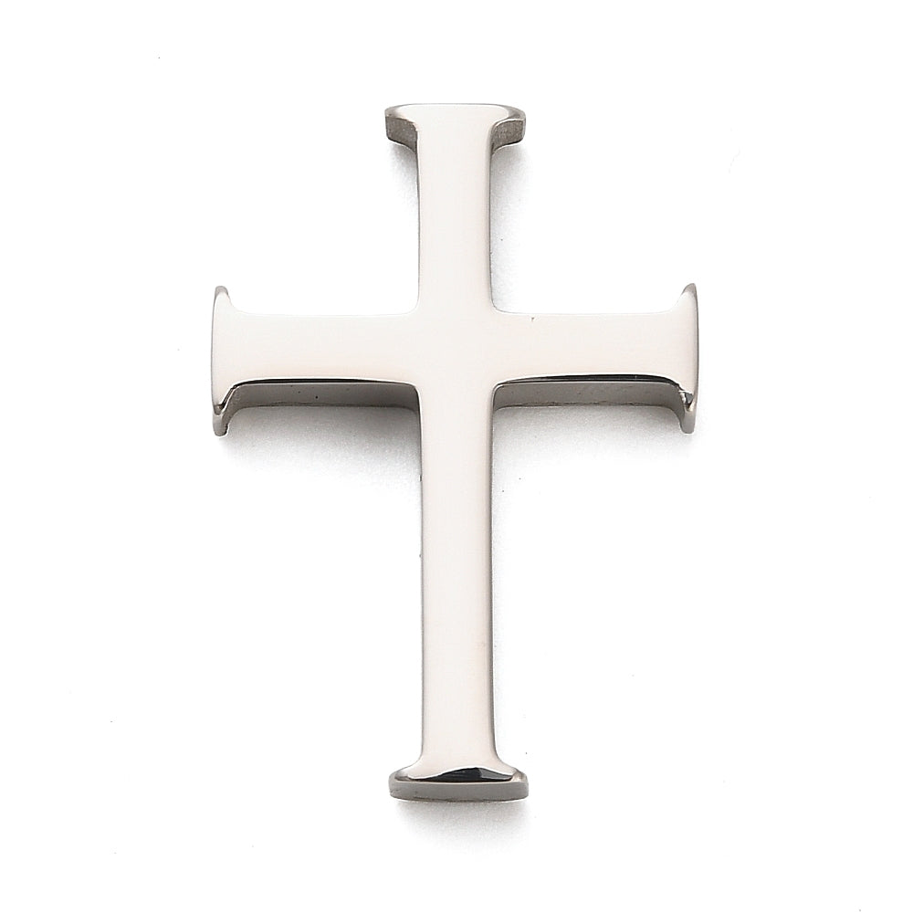 Regal Cross Pendant - 28x19.5mm