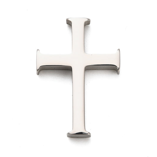 Regal Cross Pendant - 28x19.5mm