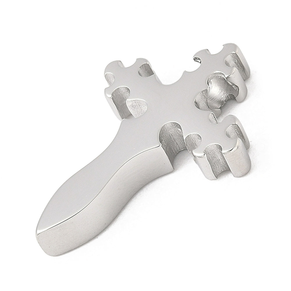 Warrior Blade Cross Pendant - 27.5x20mm