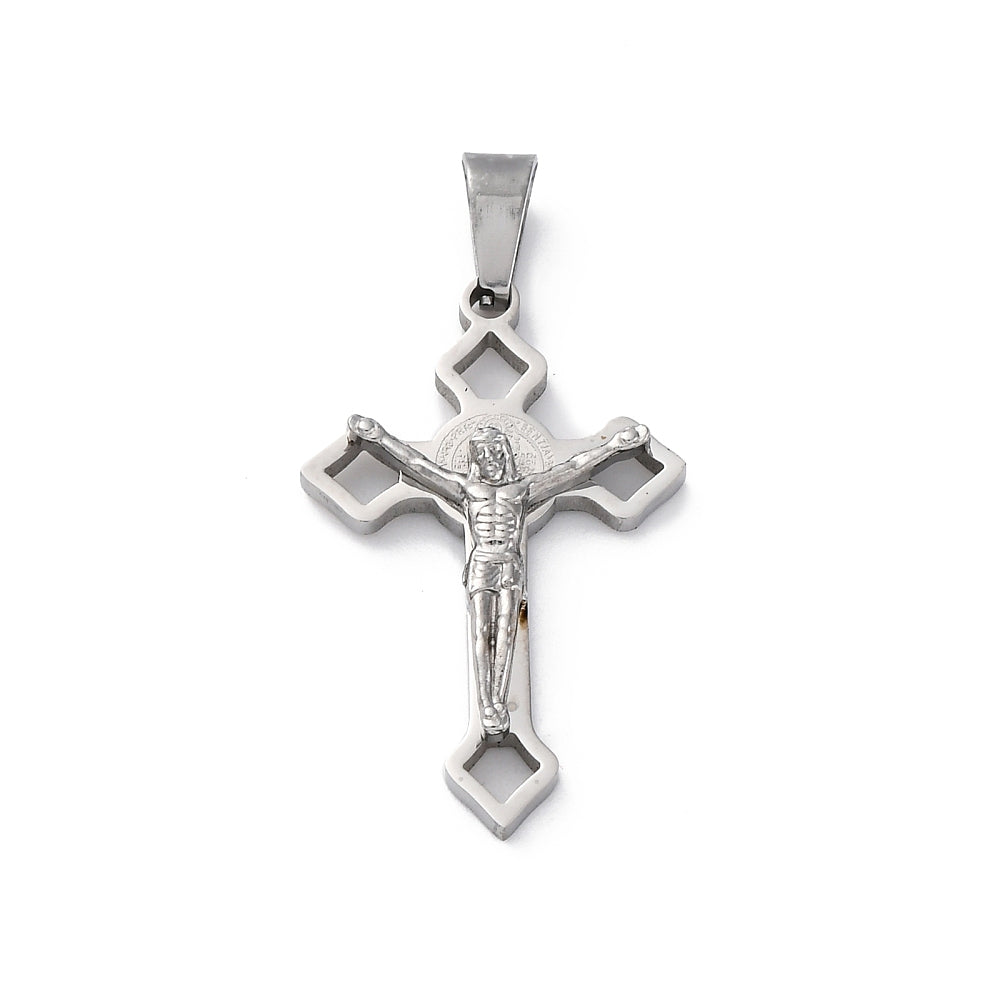 Classic Crucifix Cross Pendant – 31x20mm