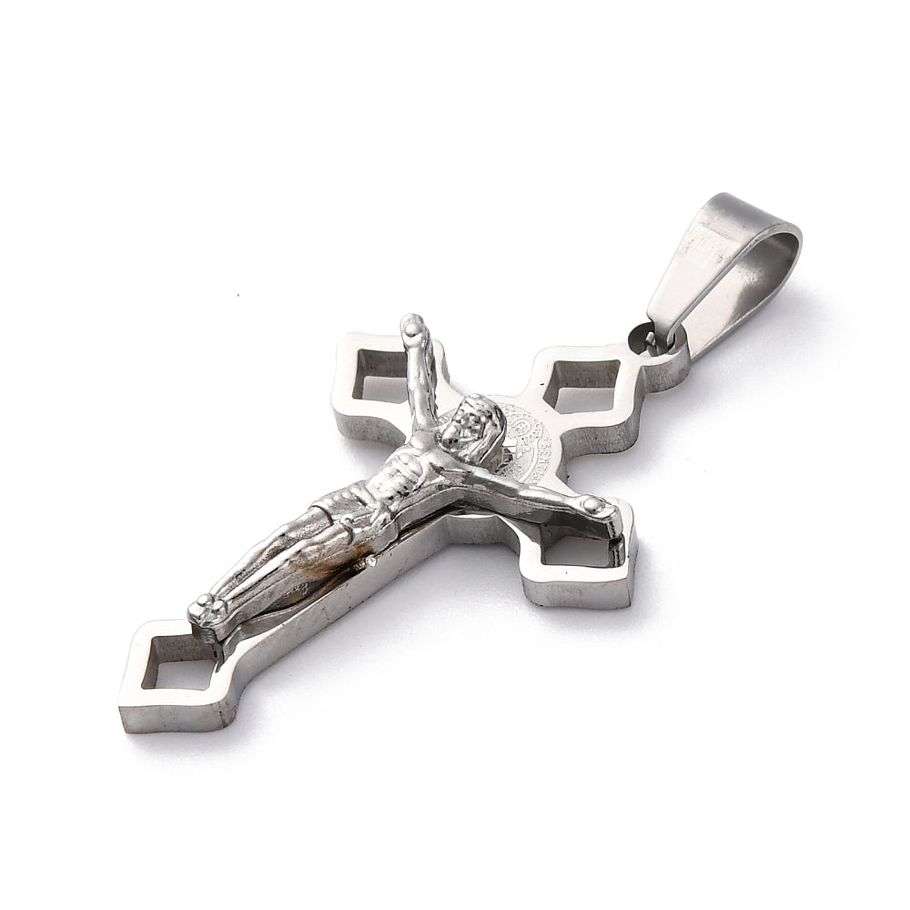 Classic Crucifix Cross Pendant – 31x20mm