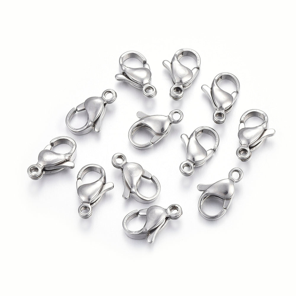 12mm Lobster Clasp (5/10 Pack)