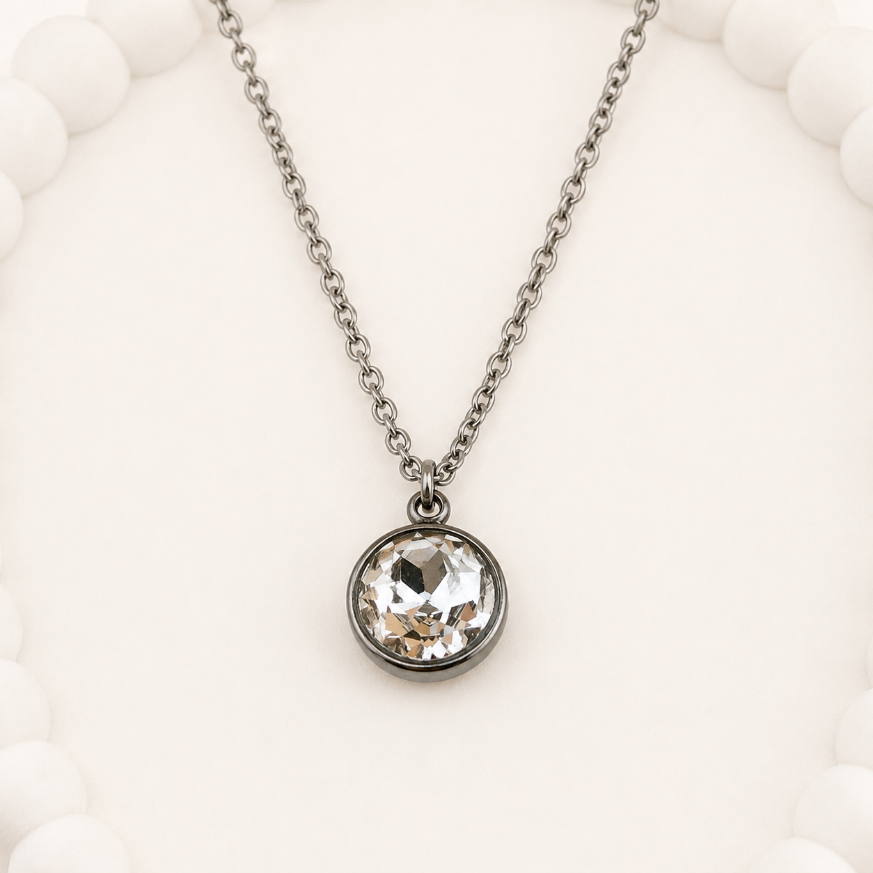Clear K9 Glass Rhinestone Pendant – 18x14mm