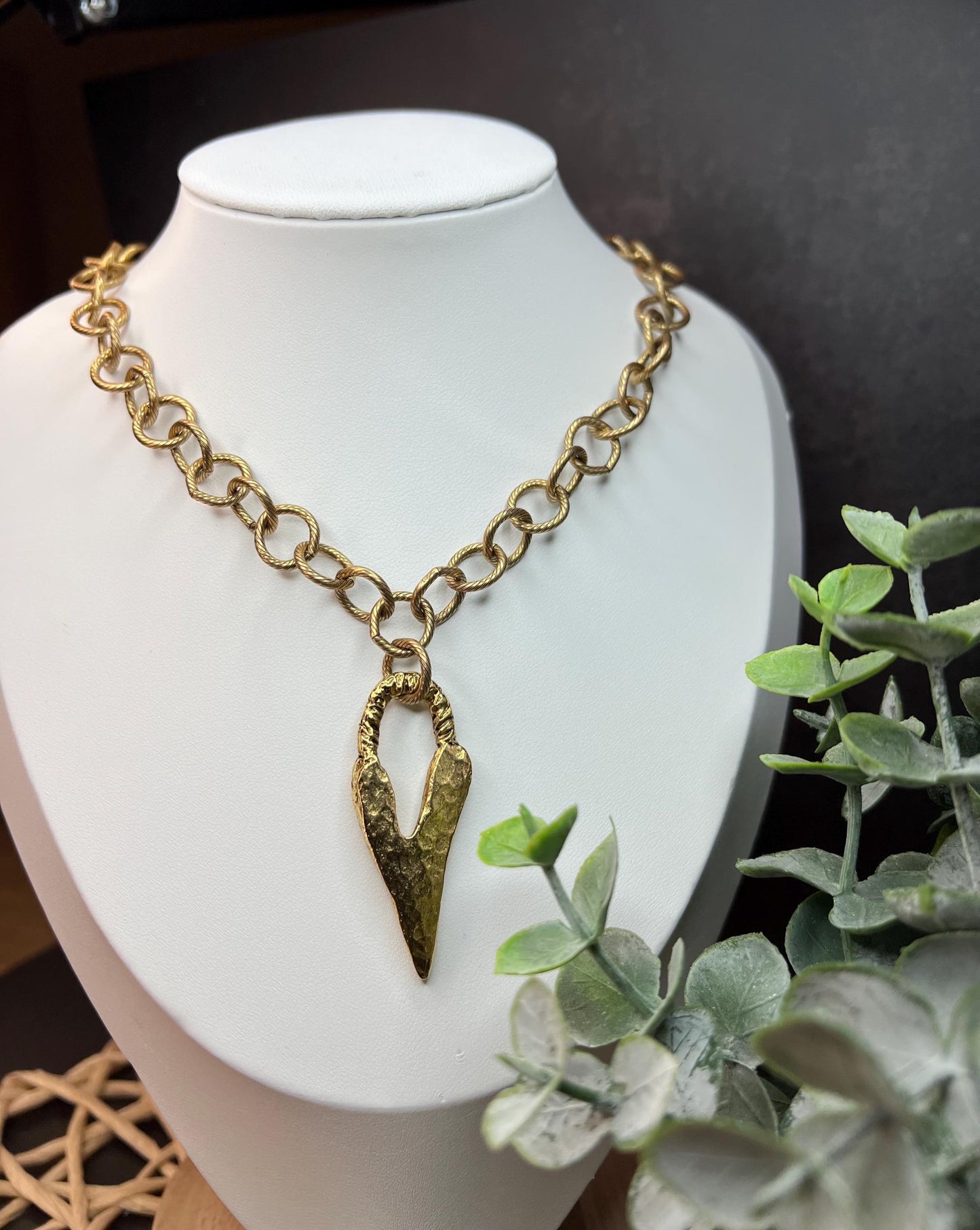 Grande Heart Pendant Necklace